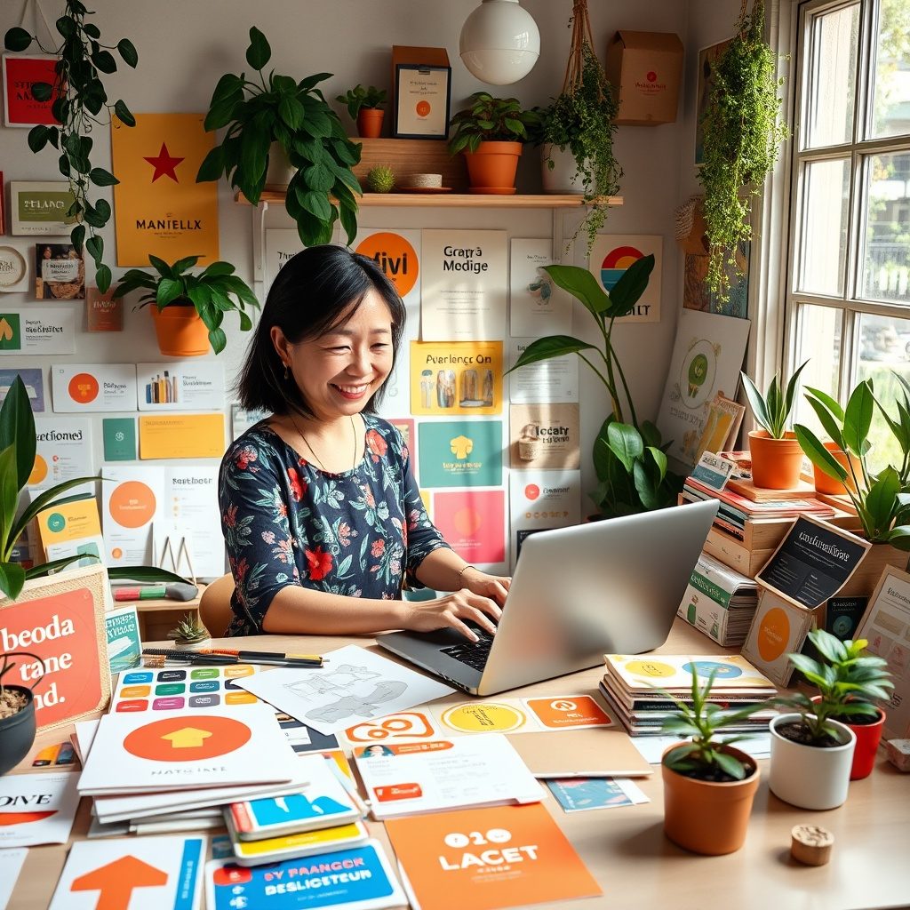 Graphic design for local shops