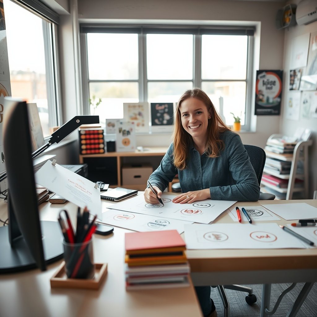 Brand identity design example
