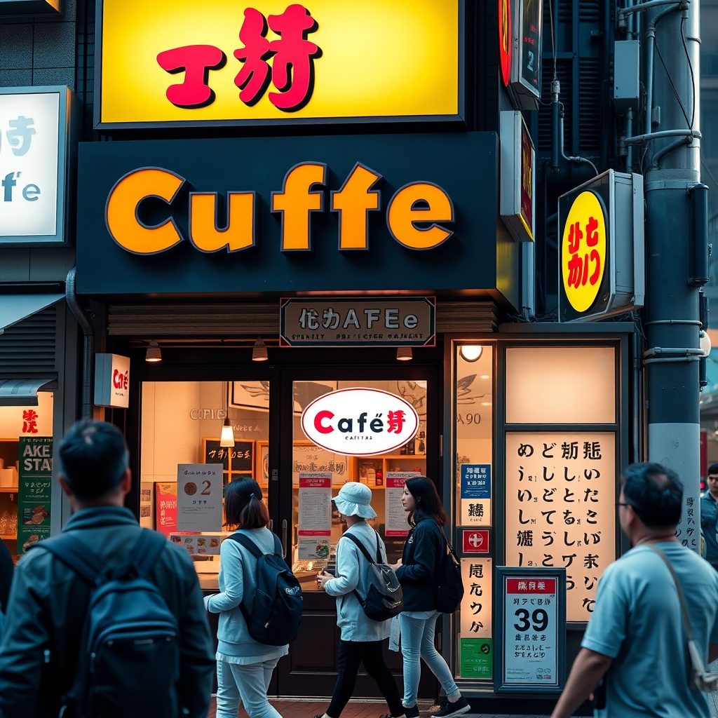 Signage creation example